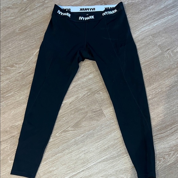 Woman’s Ivy Park Black Leggings - Picture 1 of 3